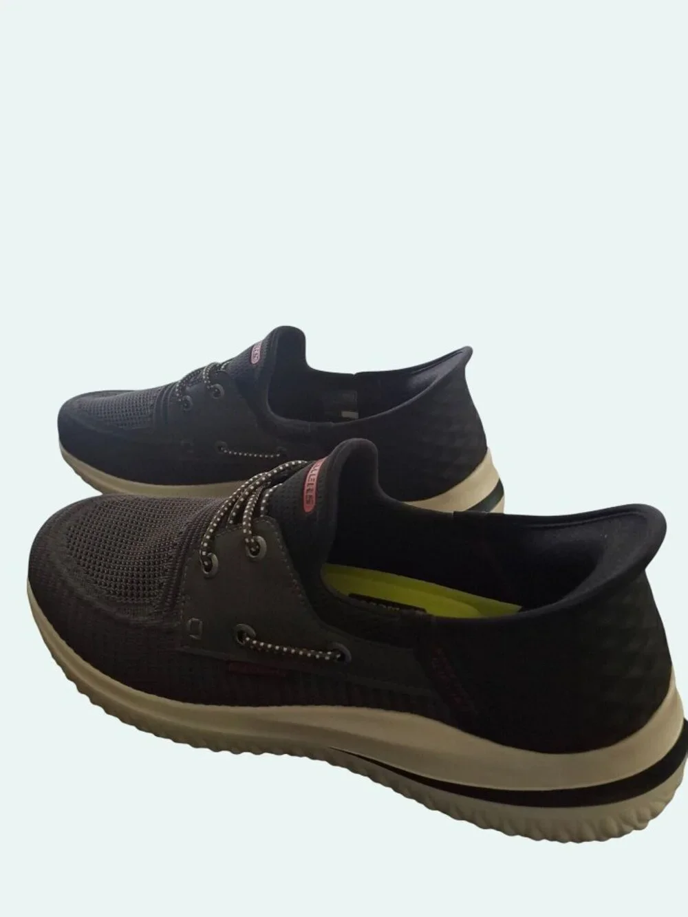 Skechers Mens Slip-Ins Go Walk Arch Fit Shoes US 10.5 Gray/Black Comfortable*SH8